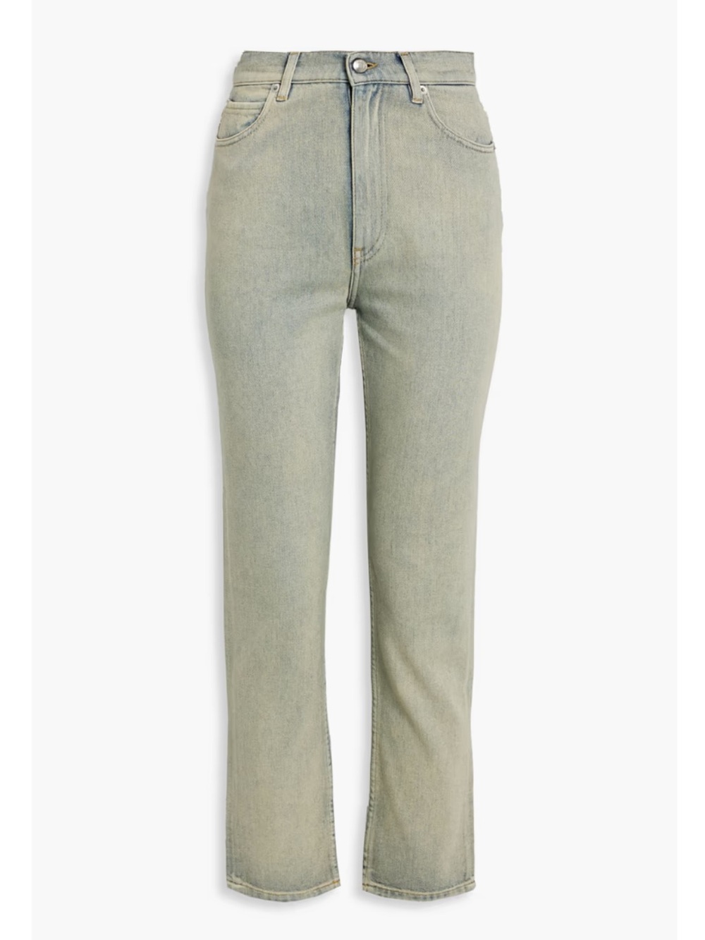 IRO Size 29 Dainez ‎ High Rise Straight Leg Jeans Light Wash Denim NWT